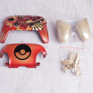 Ho-Oh - Nintendo Switch Custom Controller Shells + Knoppen
