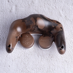 Bottom Shell for GameCube Controller ~ Custom Painted GameCube Controller Mokka Marble
