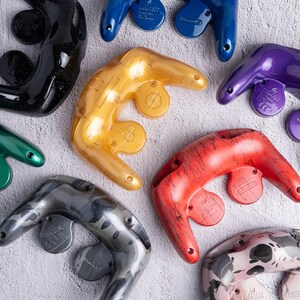 Onderkant voor GameCube-controller ~ Custom Painted GameCube-controller