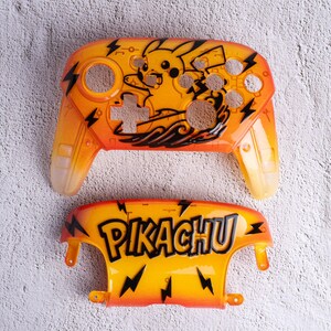 Pikachu Surfista 2.5D - Capas Personalizadas para Controle do Nintendo Switch