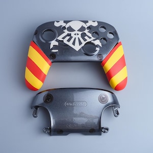 Switch Pro Controller / Shells ~ Henchman 800 / Robo-Pirate / Rayman 2 ~ Custom Painted Shells for Official Nintendo Pro Controllers