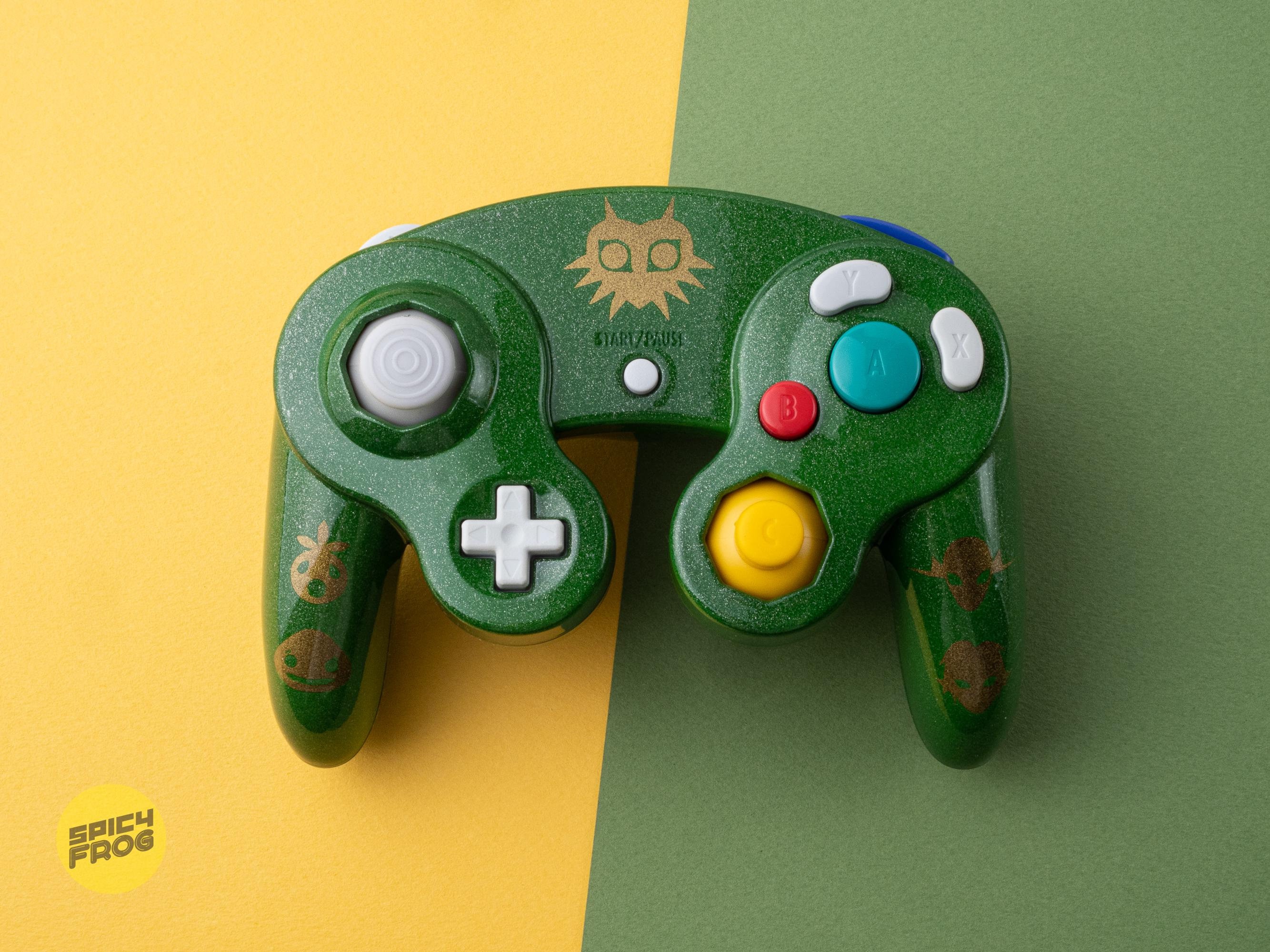 Custom Zelda Gamecube Controller Hori Battle Pad Zelda For
