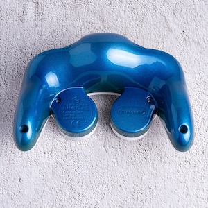 Bottom Shell for GameCube Controller ~ Custom Painted GameCube Controller Lake