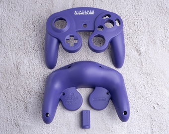 True Purple - Custom Painted GameCube Controller Shells