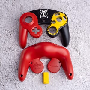 One Piece - Individuell bemalte GameCube Controller Gehäuse