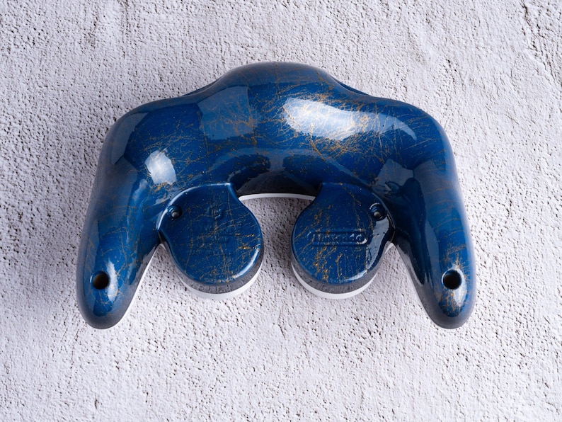 Bottom Shell for GameCube Controller ~ Custom Painted GameCube Controller Royal Blue