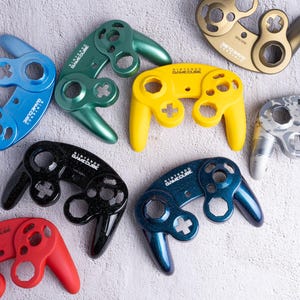 Carcasa superior para mando de GameCube ~ Carcasas de mando de GameCube pintadas a medida