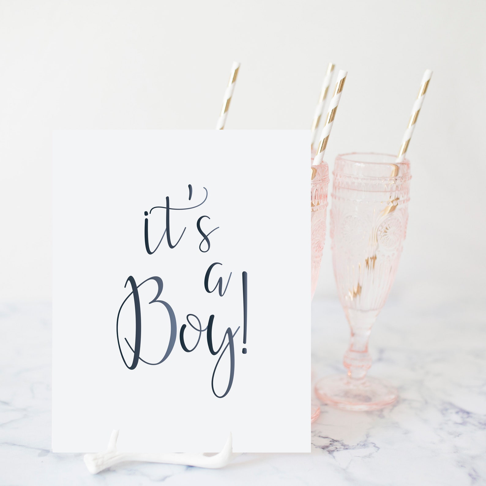 It's a Boy Blue Its a Boy Sign It's a Boy Sign - Etsy