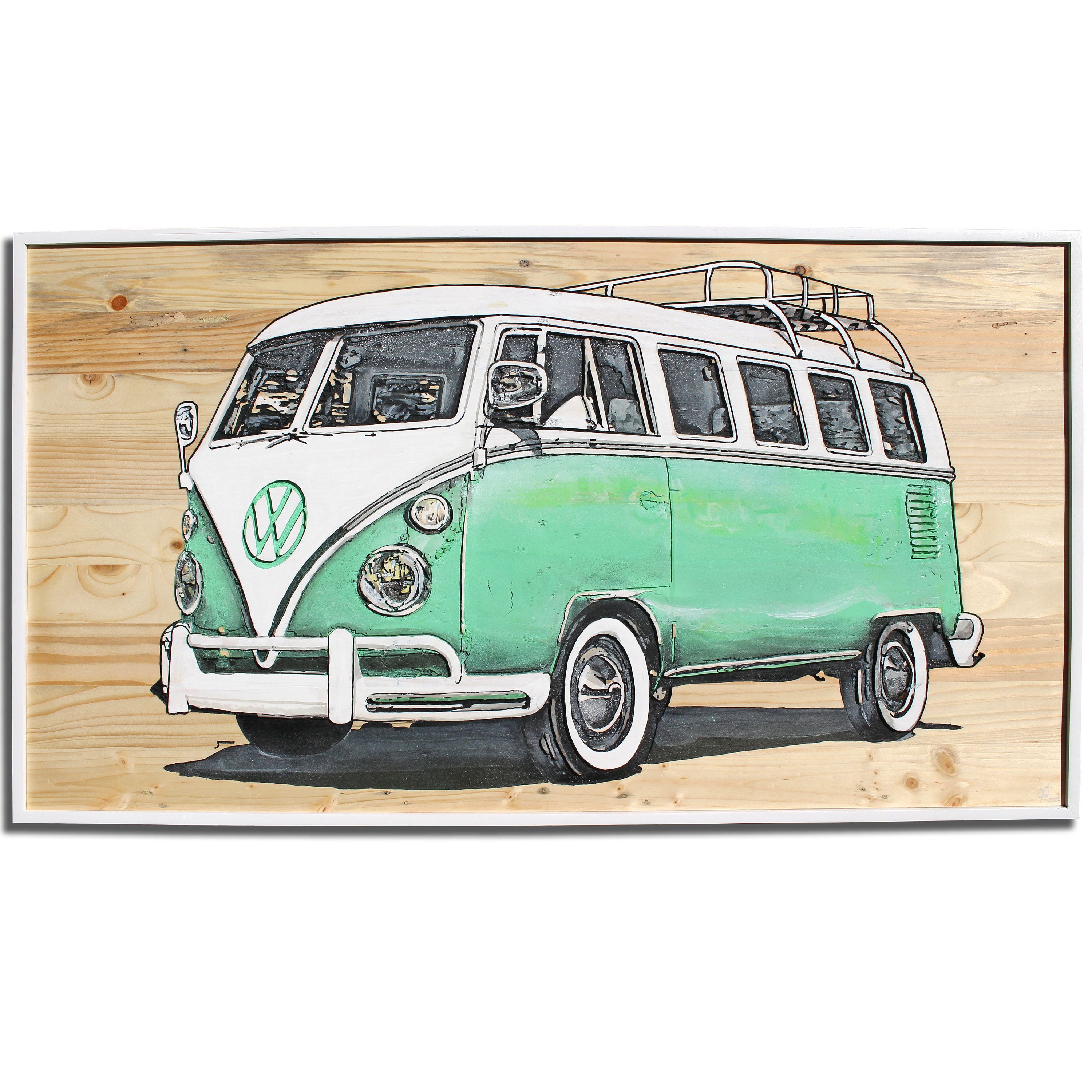 Combi Volkswagen 1963 hippie