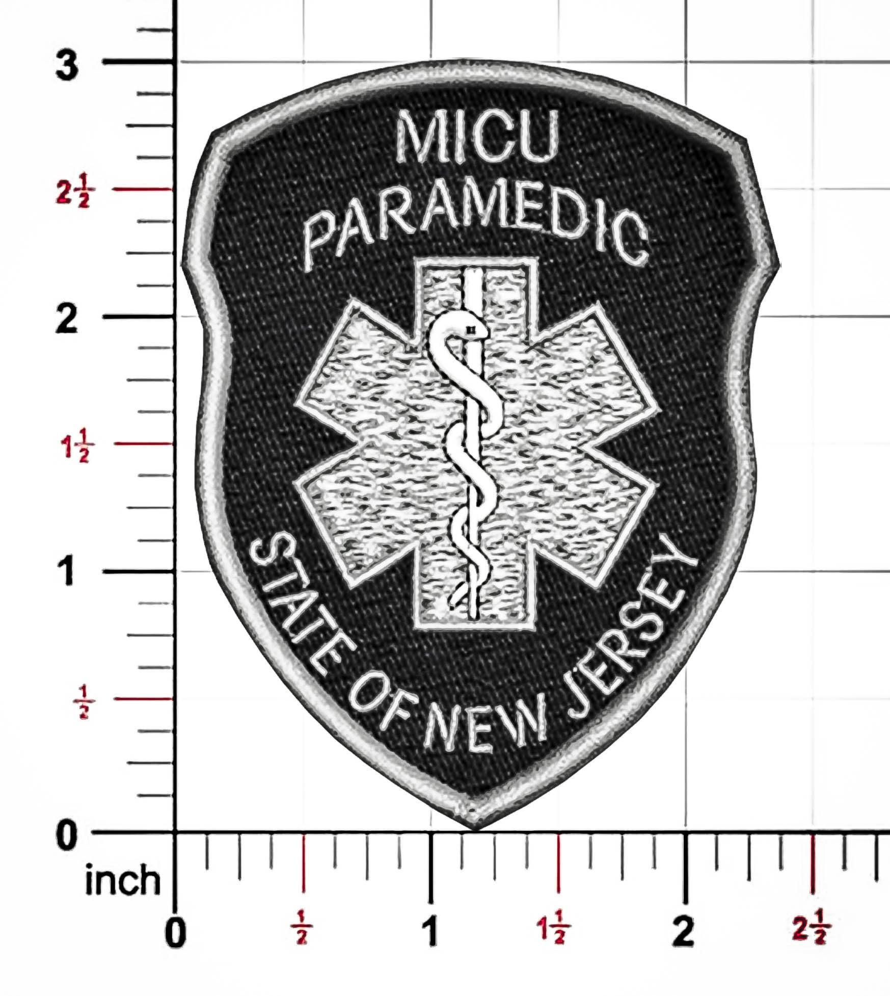 Buy Medical Patch, EMT Patch PVC Rubber 1.5 x 1.5 Inch Velcro Hook Backing  Black/Red Bartact PVCMEDBR Bartact at JeepHut Off-Road