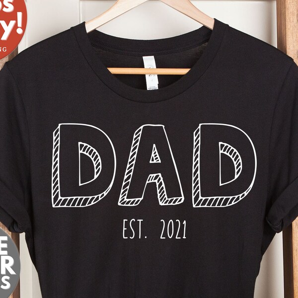 T-shirt Annonce Grossesse Papa - Message Humoristique "Bébé En Chargement" - Cadeau Original Future Maman 2022 - Coupe Classique