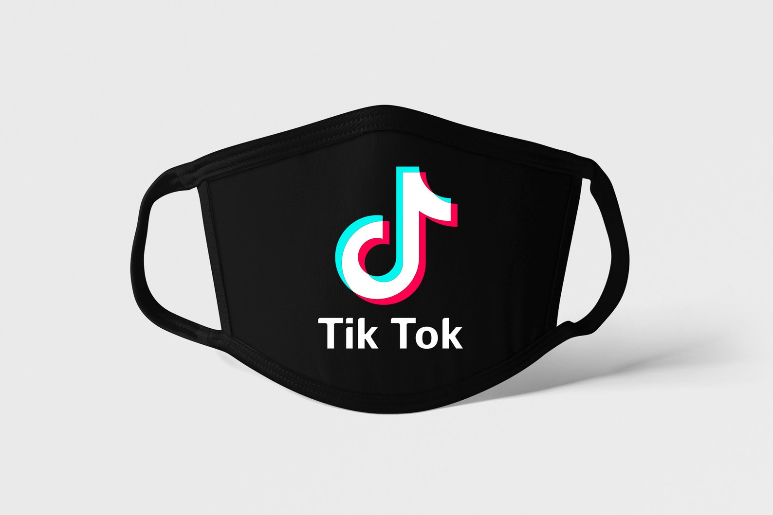 Tiktok Facemask Tiktok Mask Tiktok Party Mask Tiktok Party Etsy