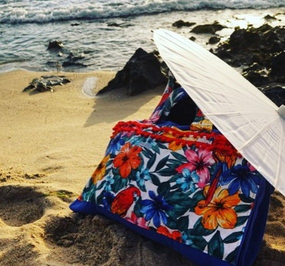 Personalized beach towel and tote online