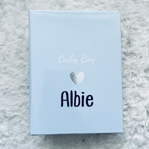 Baby Photo Album | New Baby Gift | Personalised Photo Album | 4x6 Photo Book | New Baby Boy Girl Gift | Baby Keepsake | Baby Shower Gift