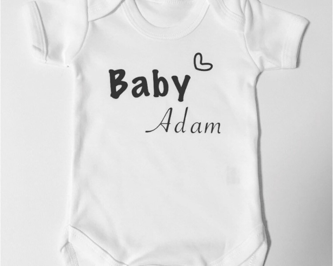 Personalised Baby Grow & Vest Gifts for New Baby Unisex Baby Etsy