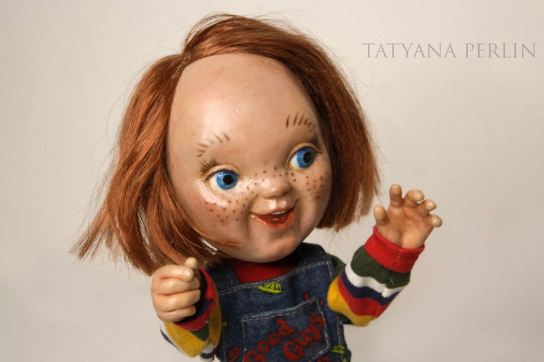 Chucky Doll Bride of Chucky movie Child's Play Horror Etsy