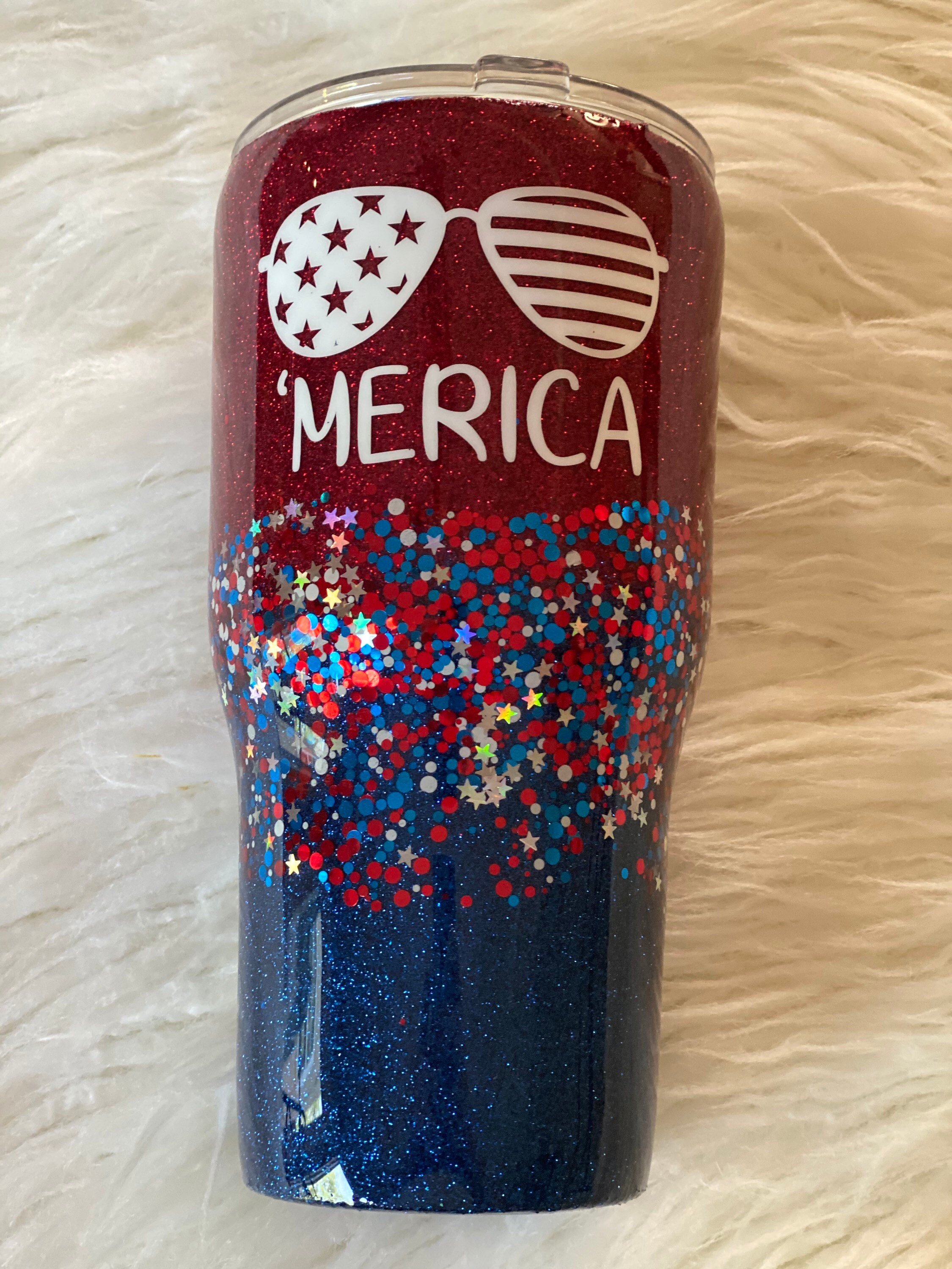 Merica Tumbler/4th of July Tumbler/USA/Independence Etsy