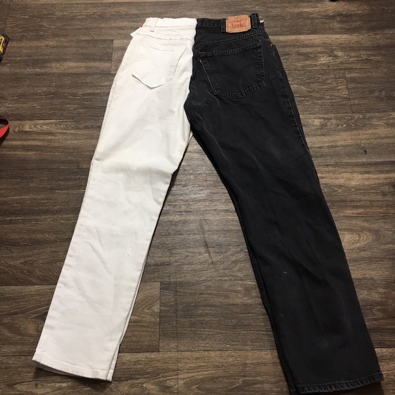 Reworked Custom Levis Half and Half Two 