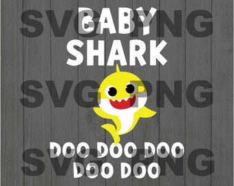 Download Baby shark doo doo svg | Etsy