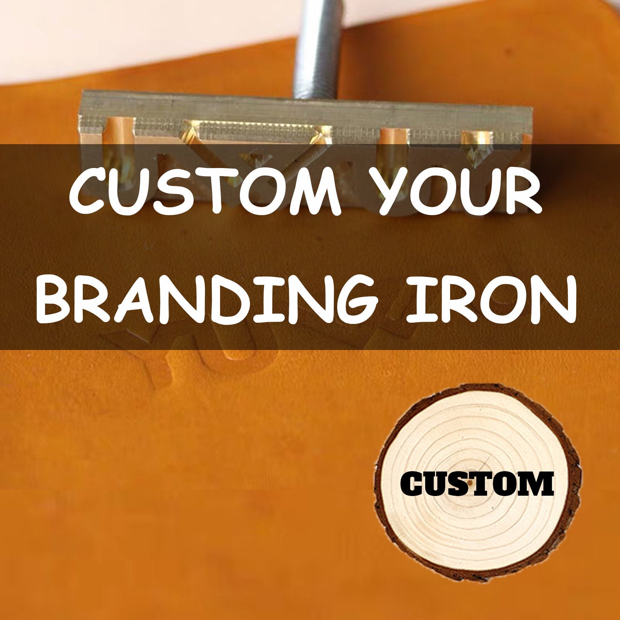 Custom Wood Branding Iron Branding Iron for Woodworking Etsy