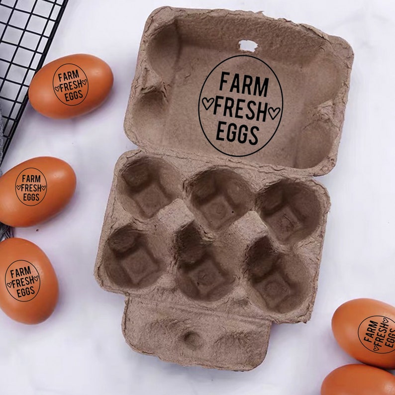 Egg Stamp Farm Fresh Eggs Stamp Chicken Coop Eggs Stamp Etsy