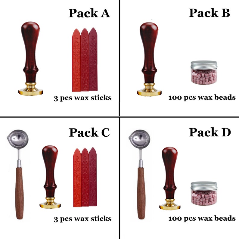 Sealing Wax Stamp,The Myth of Star and Moon Wax Seal Stamp,Mermaid Stamp,Invitation Birthday Wax Seal Kit,Wax Sealing Melting Stove Spoon