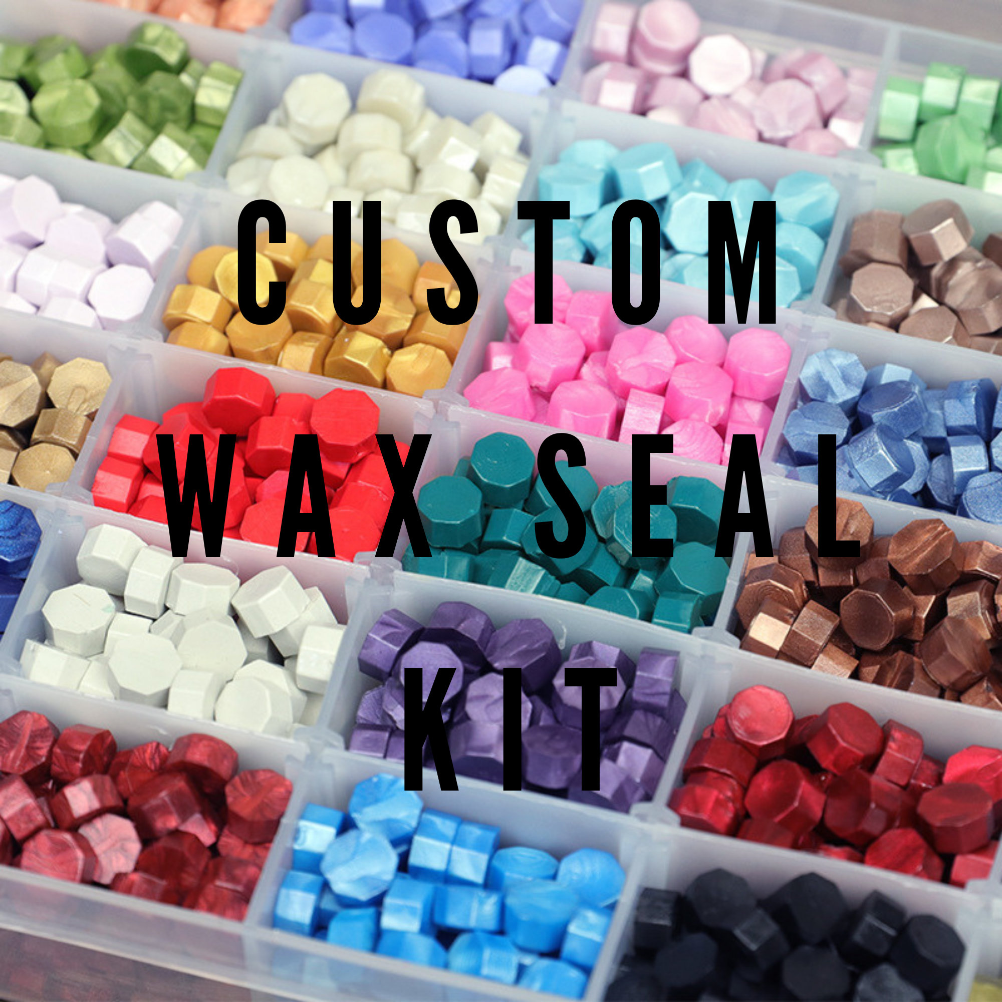 Sealing Wax BeadsWax SealsCustom Wax Beads KitPremium 78 Etsy