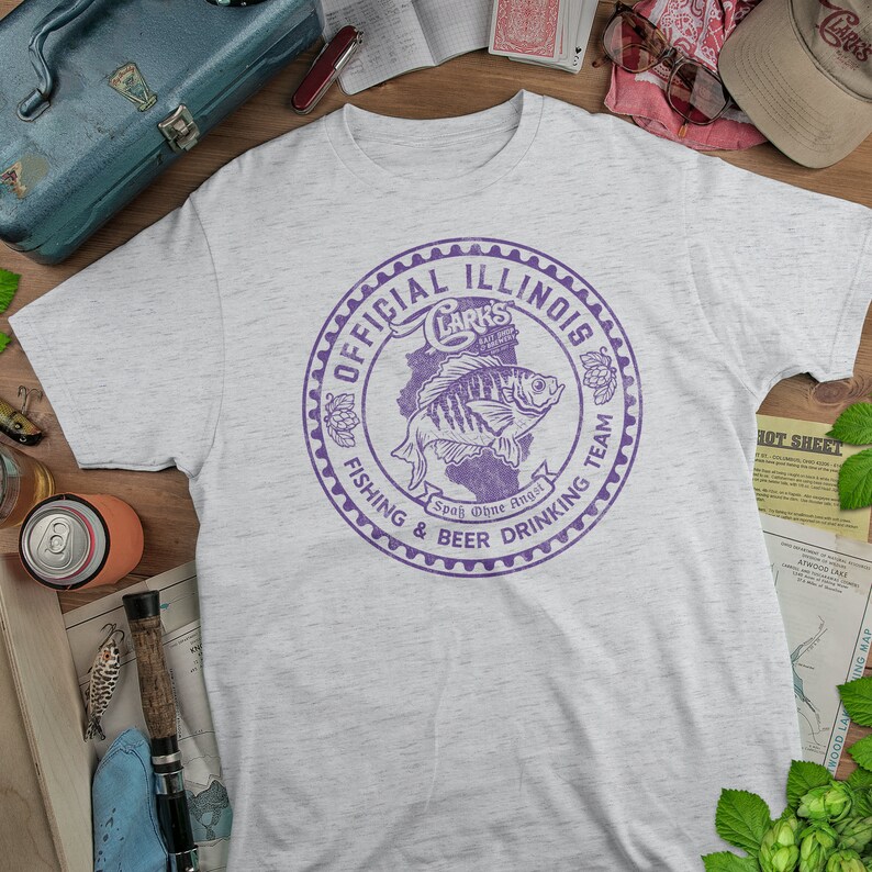 Illinois Funny Gift For Fisherman Fishing Gifts For Men Gifts For Dad Him Brother Lake Gift Ideas For Boyfriend Groomsmen Fish Lovers Clothing Women S Clothing Ugaurbanag Com