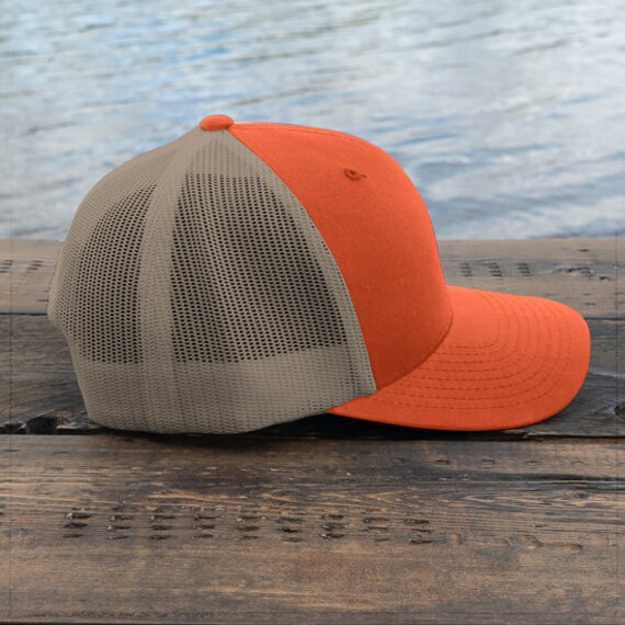 Muskie Fly Fishing Trucker Hat Fish 