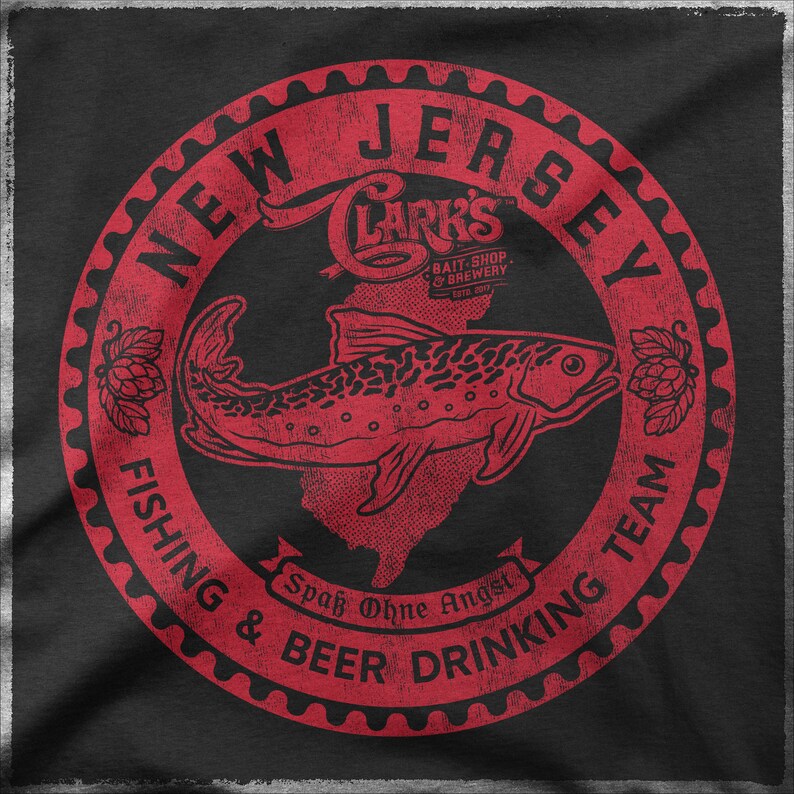 New Jersey Funny Gift For Fisherman Fishing Gifts For Men Gifts For Dad Him Brother Lake Gift Ideas For Boyfriend Groomsmen Fish Lovers Tops Tees T Shirts Valresa Com