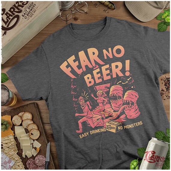 beer fishing shirt