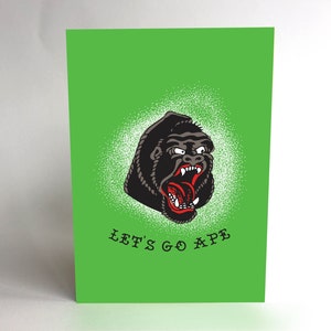 ANDIAMO APE! biglietto d'auguri