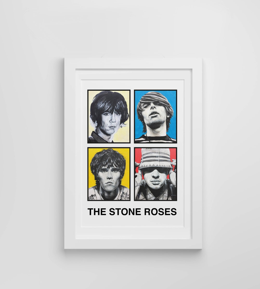Stone Roses A3 Poster - Etsy