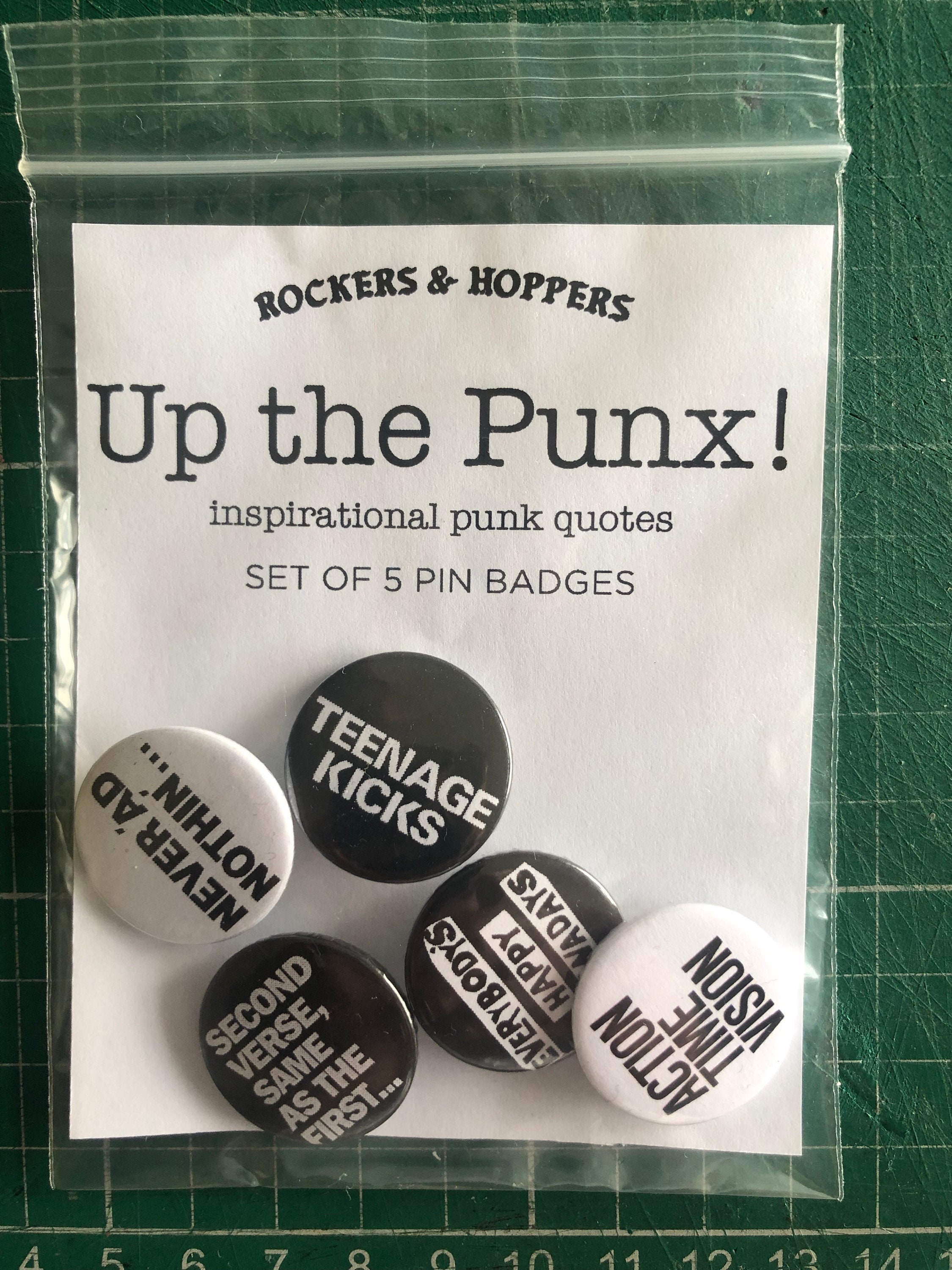 Punk/Grunge Supernatural Bag Pins (6 Variants)