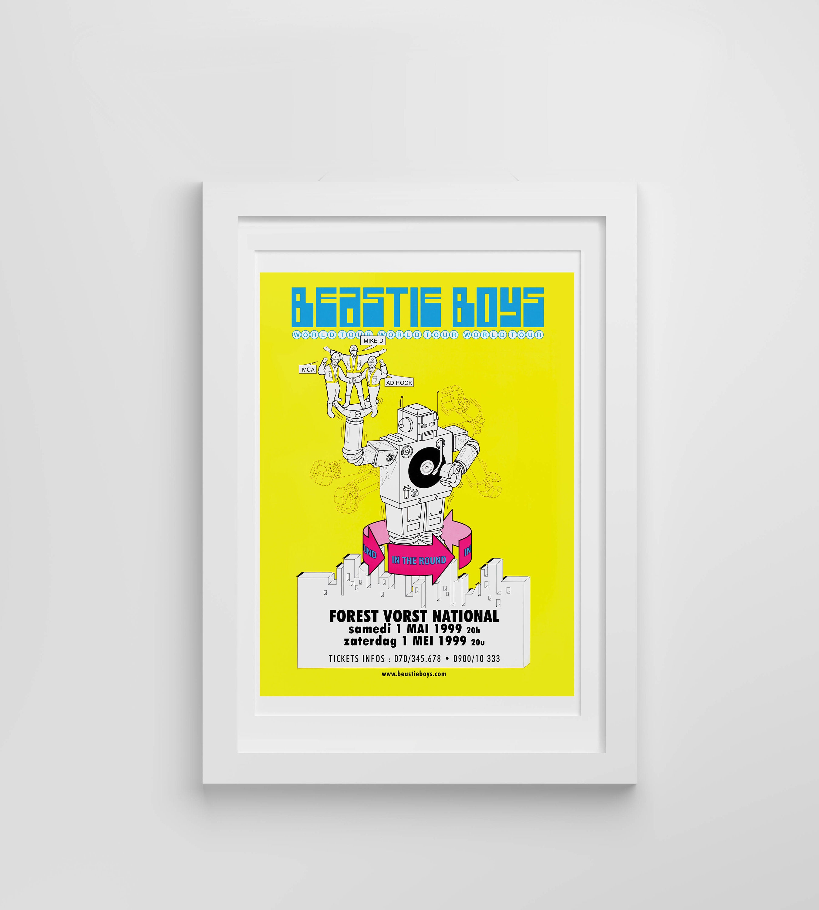 BEASTIE BOYS 1999 World Tour Poster A3 - Etsy UK