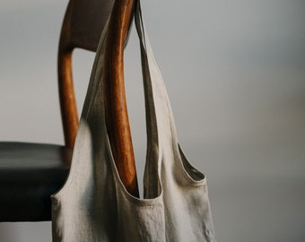 Handcrafted 100% Natural Linen Bag - Carry Your Essentials in Style