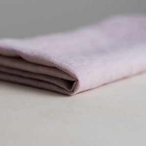 Linen napkins set,Pink linen napkins,Set of linen napkins,Washed linen napkins,Dinner napkins,Stone washed linen napkins,Minimalist image 5