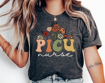 PICU Nurse Shirt, PICU Nurse T-Shirt, Picu Shirt, Gift For Picu Nurse Tshirt, Pediatric ICU Nurse Gifts, Nurse Appreciation Gift For Nurse