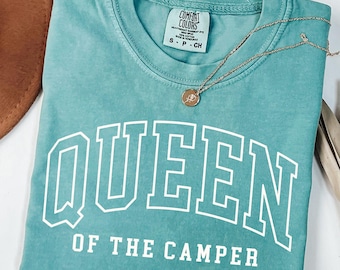 Comfort Colors® Camping T-Shirt, RV Camping Shirt, RV Shirt, Camping Gift, Retro Camper Tee, Road Trip Shirts, Funny Rv Camping Shirt