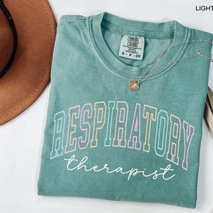 Comfort Colors® Respiratory Therapist Shirt, Gift For Respiratory Therapist Gifts, Respiratory Therapy, Pulmonology Tee, RT RRT Tshirt
