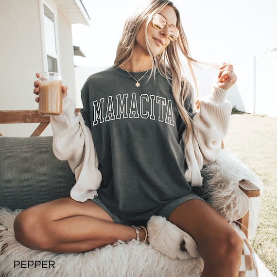 Comfort Colors® Mamacita Shirt, Mama Shirt, Cinco de Mayo Party Shirt, Serape, Mexican, Fiesta Shirt, Senoritas Shirt, Mamacity T-Shirt