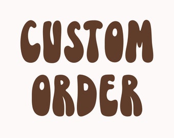 T-Shirt Custom Order (Bella Canvas)