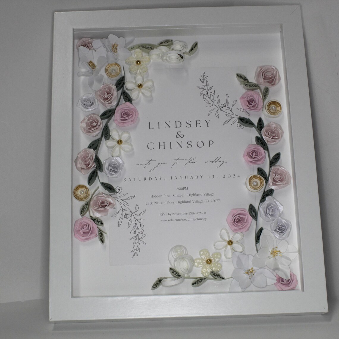Handmade Paper Flowers for Wedding Keepsake - Etsy