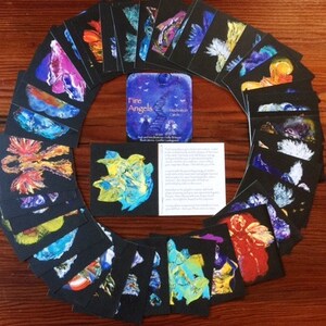 Cartes de méditation Fire Angel