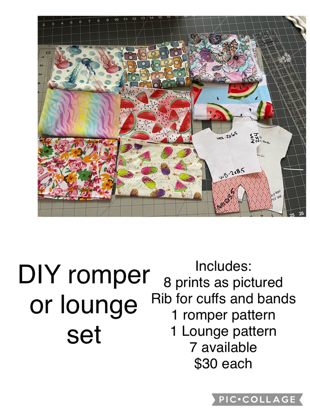 Sew Your Own Doll Clothesset 1 Etsy