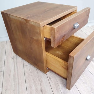 Schreibtisch aus Altholz 4 cm dick Esstisch mit Metallbeinen, Schreibtisch aus Massivholz, Schreibtisch aus recycelten Möbeln, Industrieschreibtisch Bild 10