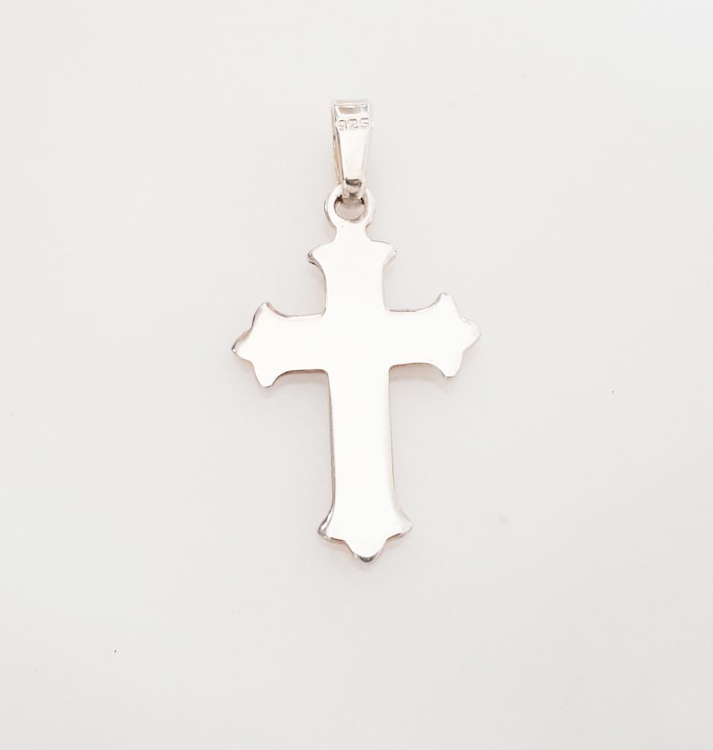 Highest quality fancy cross charm real sliver 1.18 30 mm with 925 sterling silver comfortable /& quality cross jewelry pendant
