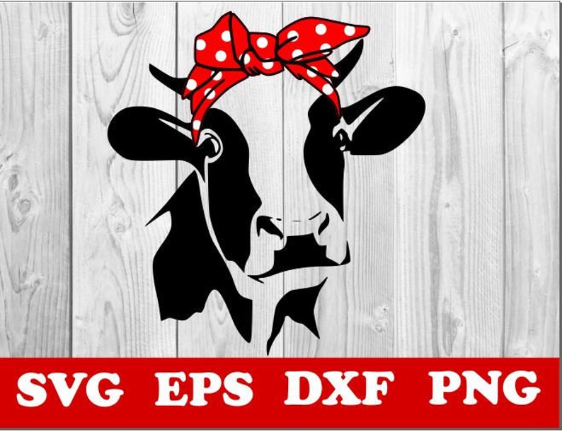 Download Cow head svg cow svg cow bandana svg farm svg heifer svg ...