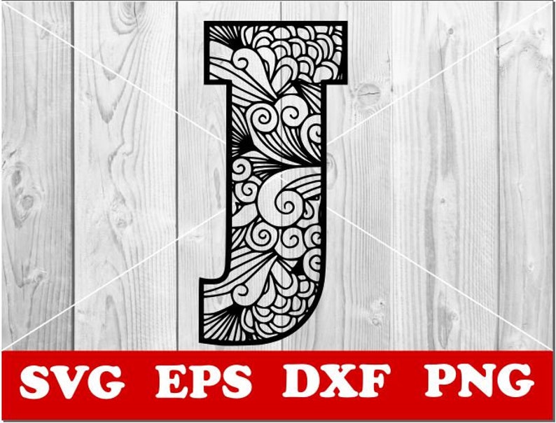 Download Alphabet Clipart Mandala Letters Svg Mandala Alphabet Svg Silhouette Stencil Design Zentangle Svg Alphabet J Svg Mandala Svg Clip Art Art Collectibles