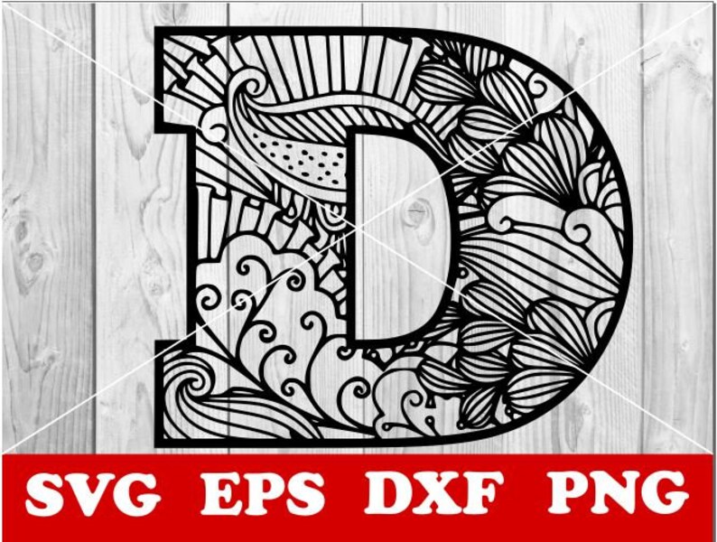 Download Art Collectibles Clip Art Alphabet D Svg Mandala Svg Zentangle Svg Mandala Letters Svg Silhouette Stencil Design Alphabet Clipart Mandala Alphabet Svg